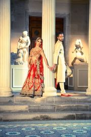 By the pillar
